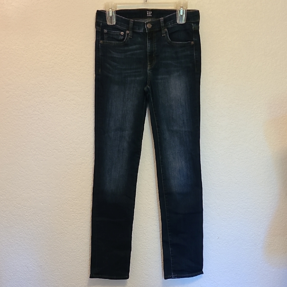 GAP Classic Straight Leg Jeans, Size 28 Regular